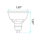 PS21405 :  FLOOD LAMP: MR SERIES – MR16 GU5.3 3000K – SOFT WHITE