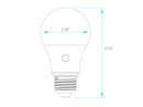 PS21473 :  LAMP – A SHAPE: A SERIES – A19 DUSK TO DAWN 5000K – BRIGHT WHITE DUSK TO DAWN SENSOR