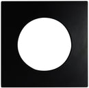 PS23453 :  SPOTLIGHT – CANLESS: INTERCHANGEABLE TRIMS SQUARE BLACK