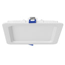 SPOTLIGHT -CANLESS: RECESSED MINI FLAT PANEL – STEP BAFFLED TRIM