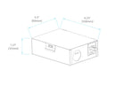 PS23768 :  RECESSED MINI FLAT PANEL – ACCESSORIES: 120-277V DRIVER 12W