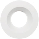 PS24952 :  SPOTLIGHT – CANLESS: SMOOTH & BAFFLED INTERCHANGEABLE TRIMS ROUND SMOOTH WHITE