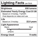 PS31852 :  FLOOD LAMP: BR SERIES – BR30 3500K – NATURAL