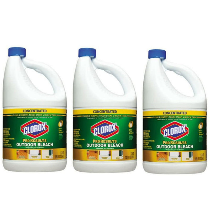 Clorox Bleach Liquid Pro Results Outdoor 3 X 120 oz.