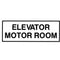 Elevator Motor Room 4” x 10”