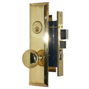 Mortise Apartment Lockset Wide Plate – 2 1/2” Backset 1 1/4” x 8” Face Plate Standard