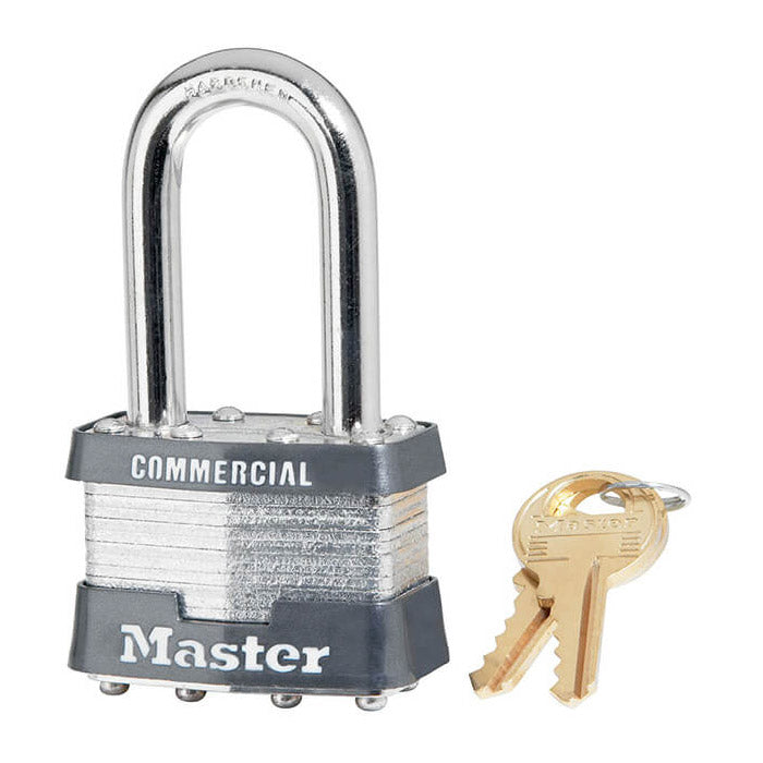 Laminated Padlock Long Shackle