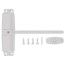 Mini Door Closer Reversible White