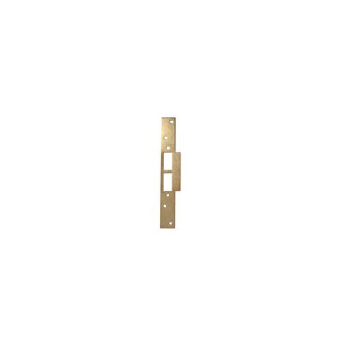 Strike For Mortise Lock 10" x 1 3/4" Brass Plated