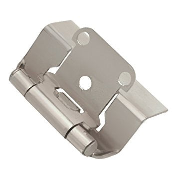 Wrap Around Semi Concealed Cabinet Hinge 1/2" Overlay (Pair)