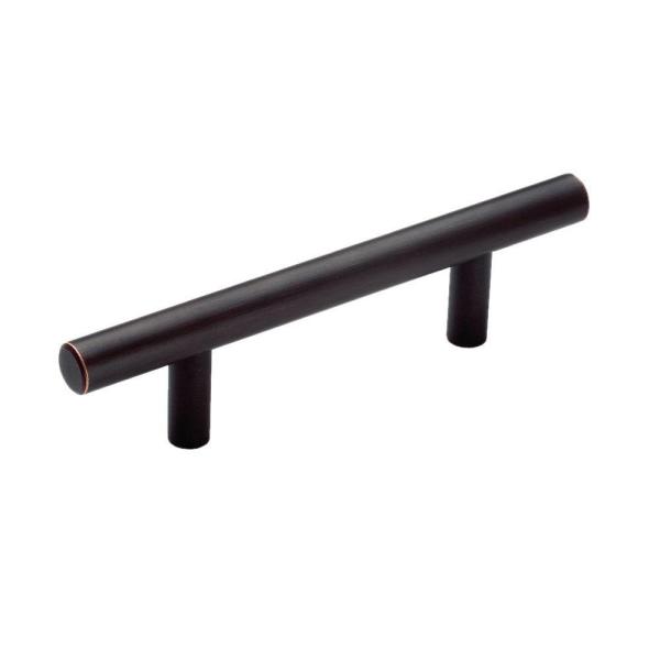 Cabinet Pull T- Bar 3" Oil Brushed Bronze