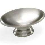 Cabinet Knob Oval Nantucket 1-1/2” Satin Pewter