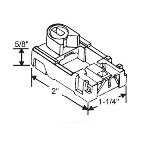 Pivot Lock Shoe Red Cam