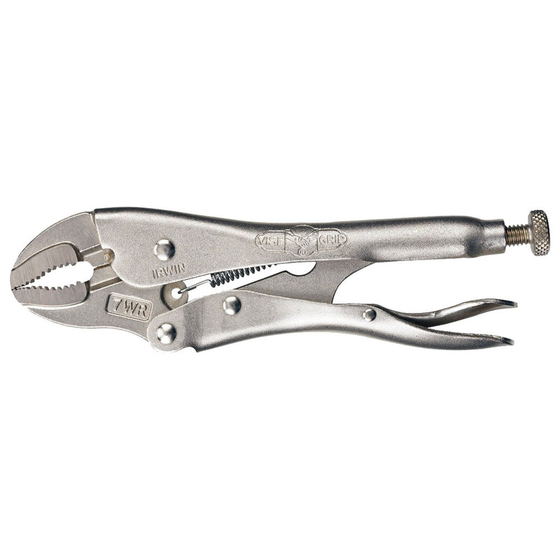 Vise Grip Pliers Curved Jaw 7”