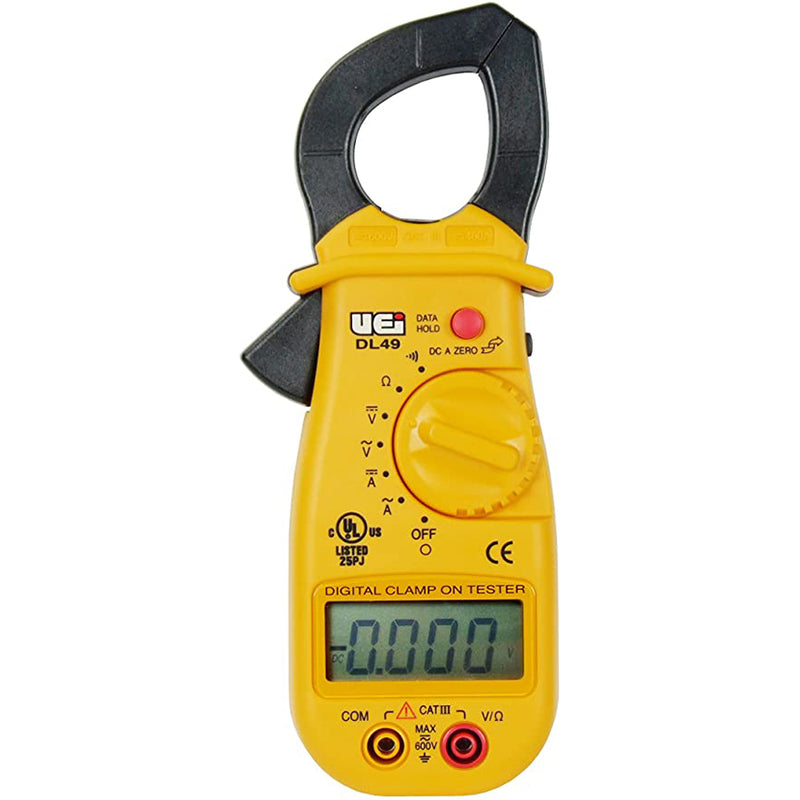 Digital Multimeter Ammeter Clamp-On