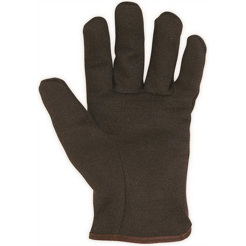 Brown Jersey Gloves