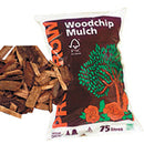 Wood Chip Mulch 3 Cu. Pine Bark Nuggets