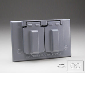 Weatherproof Duplex Receptacle Cover