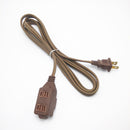 Extension Cord 16/2 Indoor Brown