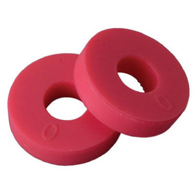 Premium Red Faucet Washers Flat 1/4L (Fits Gerber)