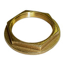 Wide Flange Locknut Brass 2”