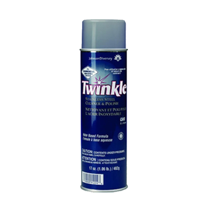 Twinkle Stainless Steel Cleaner & Polish 17OZ. 6/CS