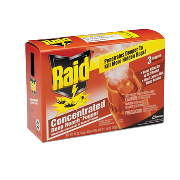 Raid Roach Bombs 1.5OZ. 3/PK