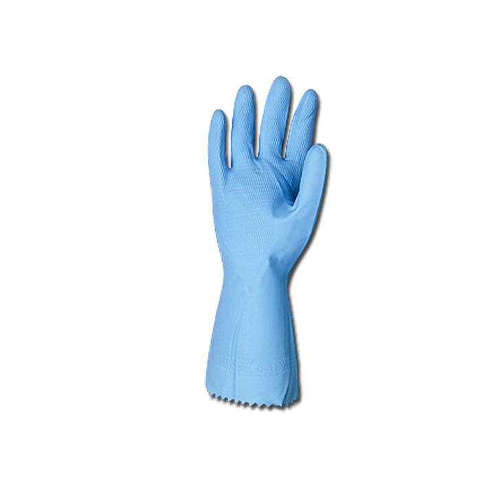 Latex Flocklind Glove 14”