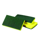 Green & Yellow Scrub Sponge 40/Cs