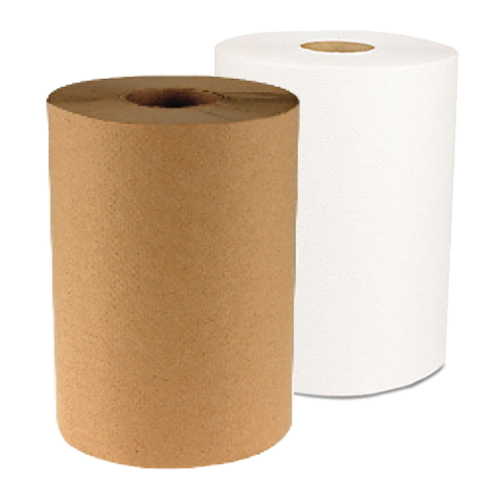 Hardware Roll Towel 8” x 350' Kraft