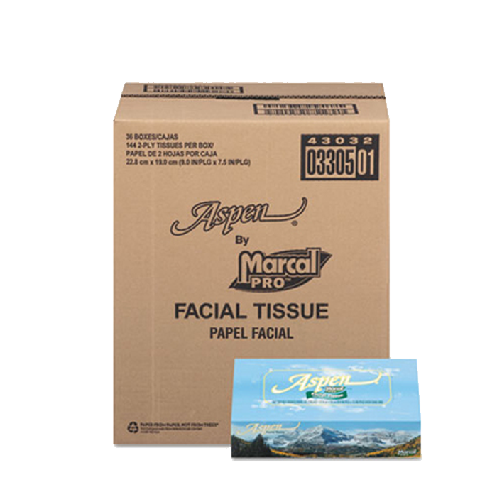 Facial Tissue 144 Sheets