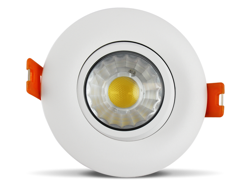 PS23246 :  SPOTLIGHT – CANLESS: GIMBAL SERIES - CCT SELECTABLE 3" ROUND WHITE