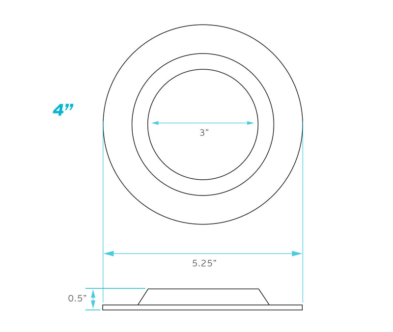 PS23797 :  DOWNLIGHT RETROFIT: DOWNLIGHT RETROFIT TRIM REPLACEMENT 5-6"