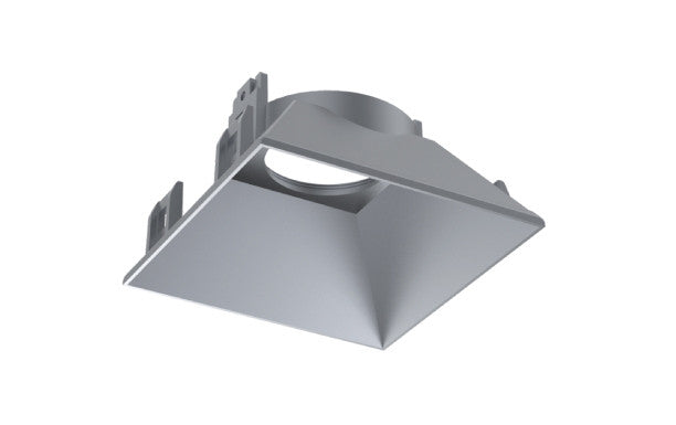 PS50222 :  SPOTLIGHT – CANLESS: 3" ROUND & SQUARE TRIMLESS OPTIONS SQAURE SILVER