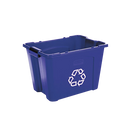 Blue Recycling Box 14 GAL. 6/CS